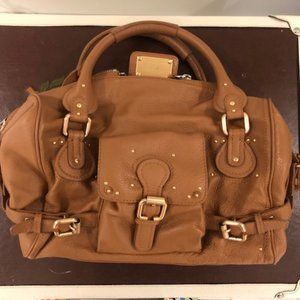 CHLOE PADDINGTON LARGE ZIP SATCHEL